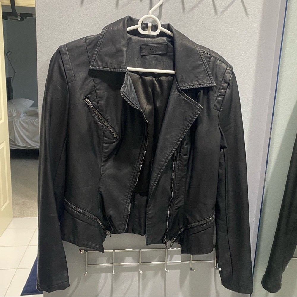 Blank NYC faux leather jacket